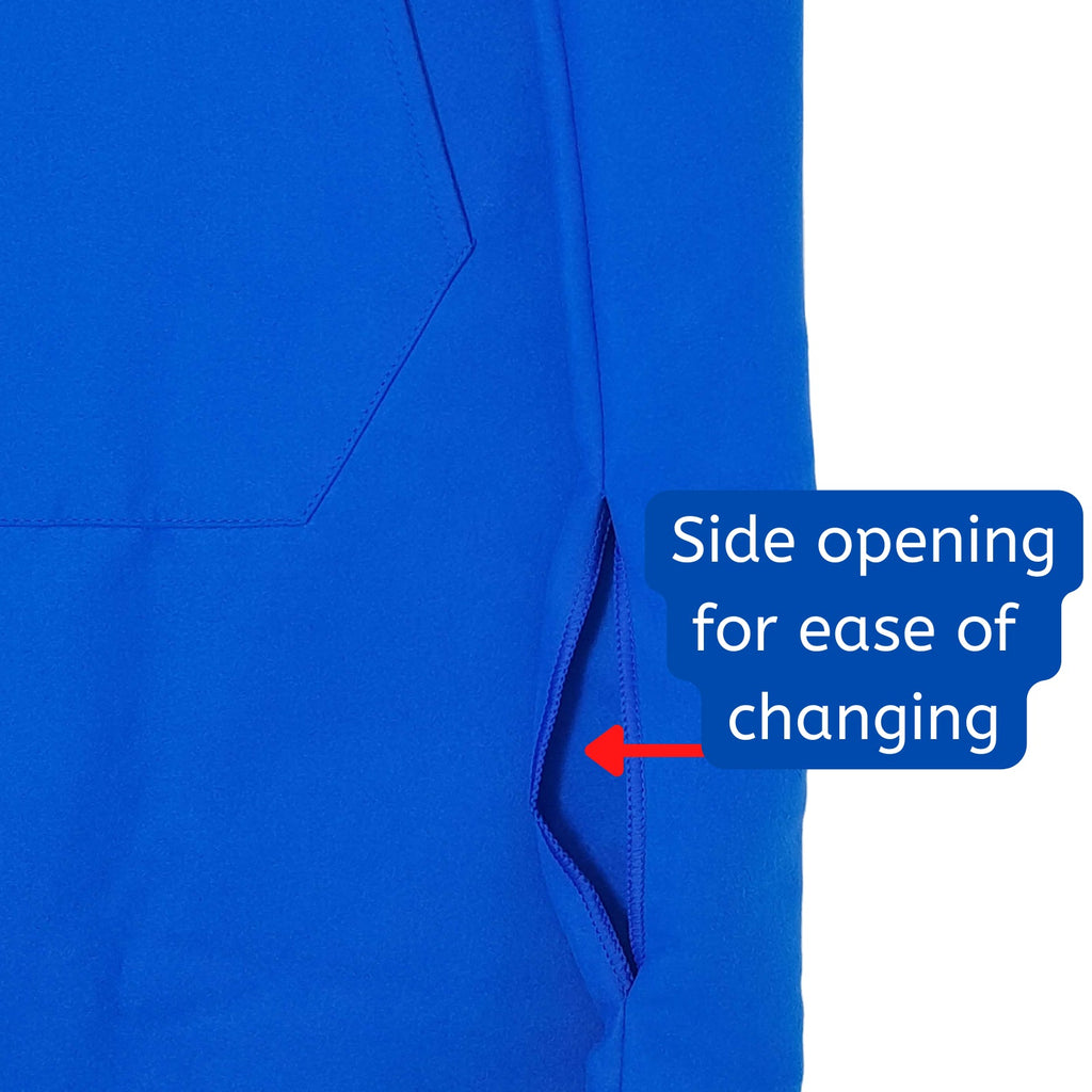 Ladies Aqua Microfibre Changing Robe - Adore Home