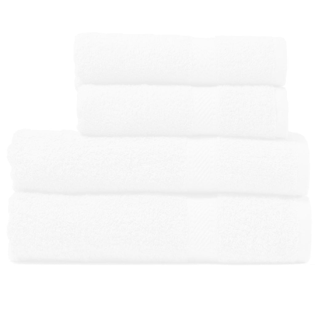 450gsm Hand Towel, White - Adore Home